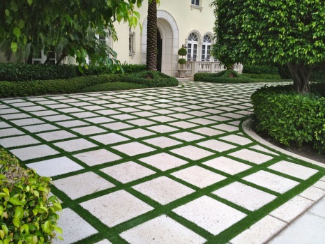 Grass Paver Strip Photos - Artificial Grass & Turf ... Grass Paver Strip Photos - Artificial Grass & Turf ... on Backyard Ideas Concrete And Grass id=44118